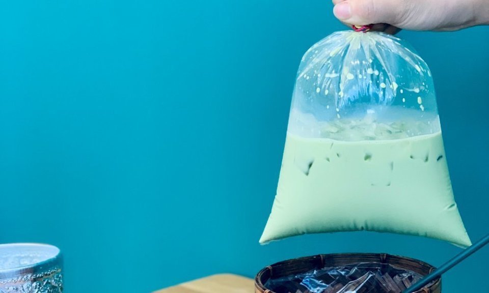 泰式手标绿奶茶图片