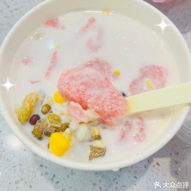 椰奶冰沙清补凉图片