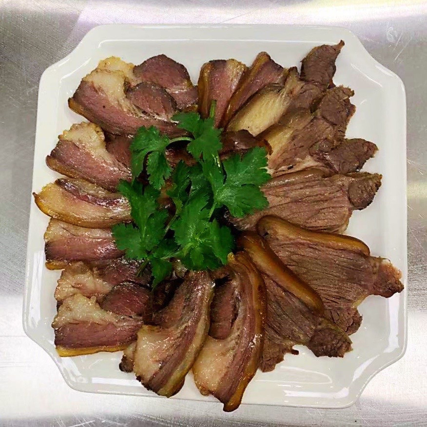 秘制香卤驴肉凉片图片