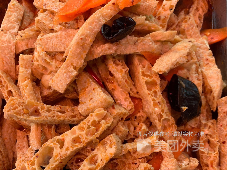 凉拌脆皮豆腐图片