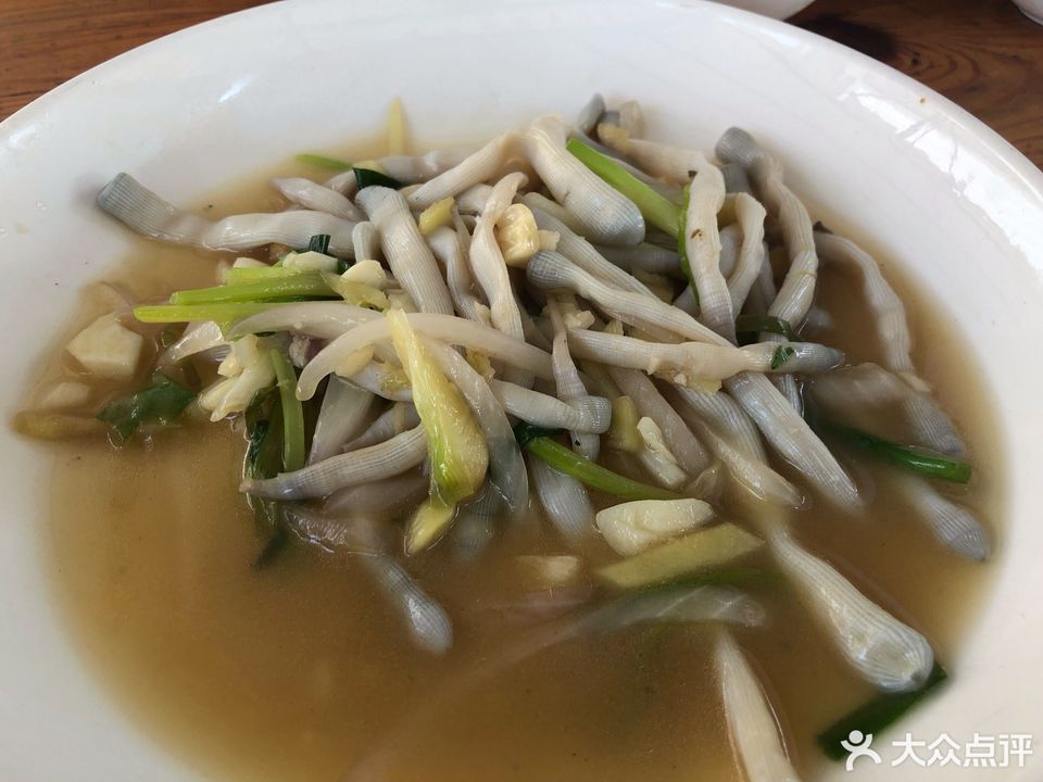 姜葱炒沙虫图片