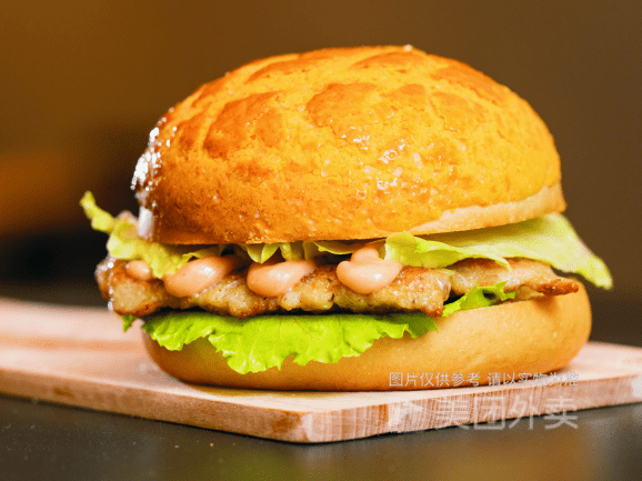 香煎猪扒菠萝包图片