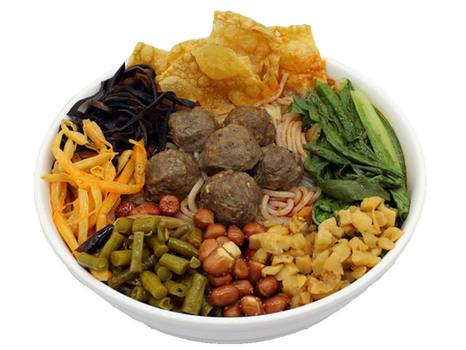 肉丸螺蛳粉图片