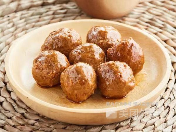 卤牛肉丸图片