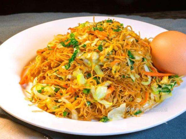 特色新昌炒榨面图片