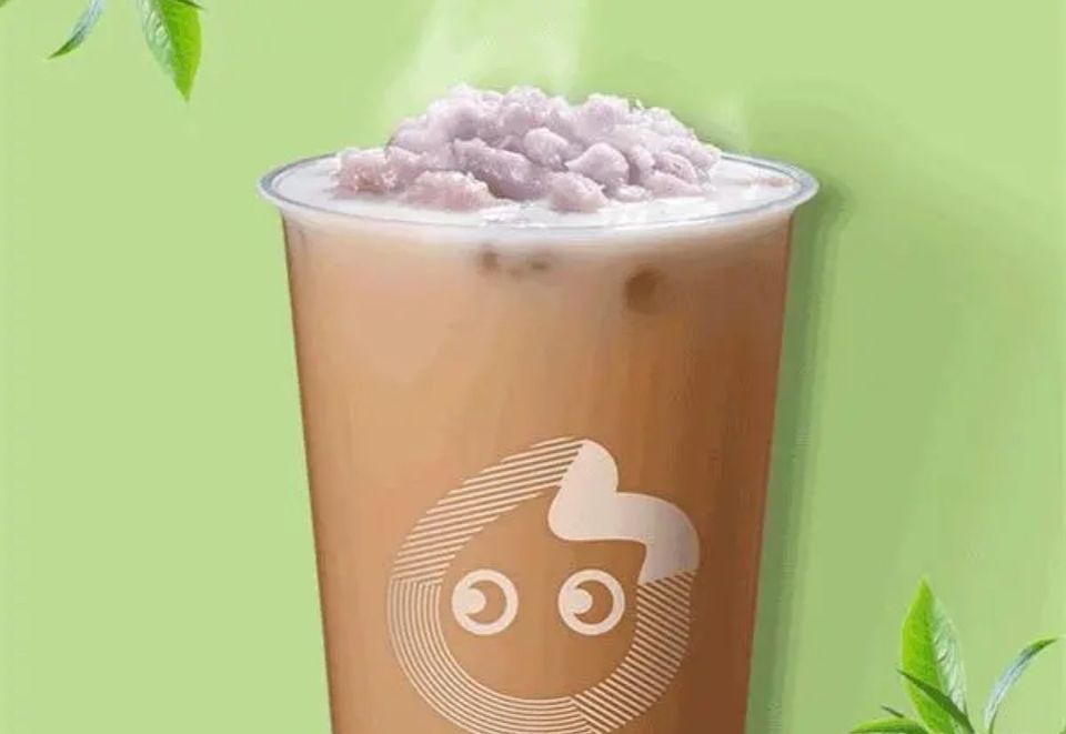 鲜芋青稞牛奶图片