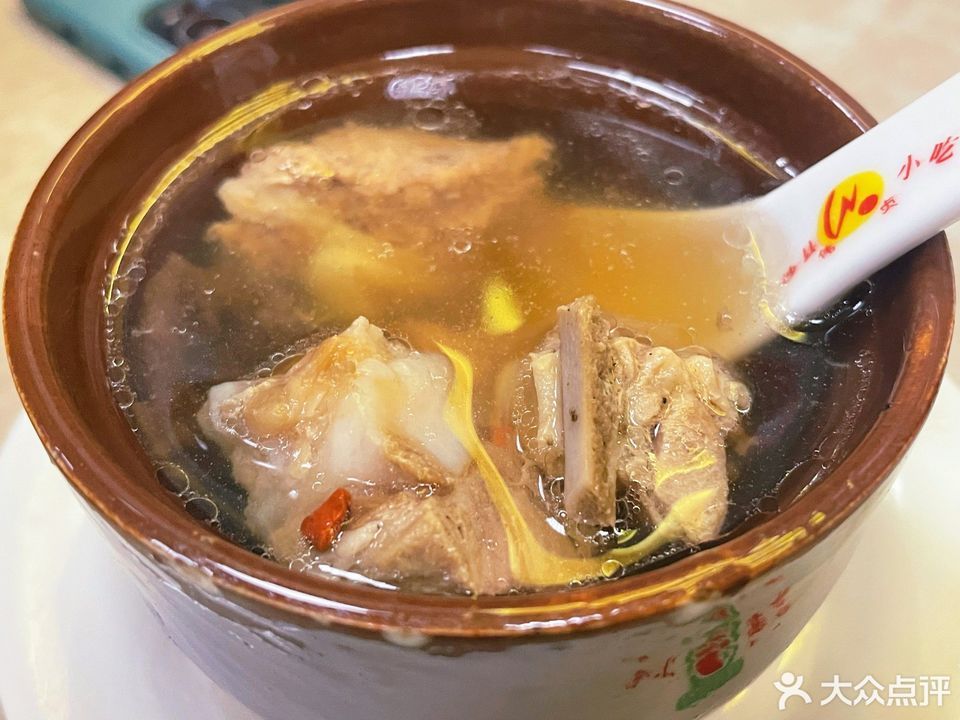茶树菇排骨汤图片