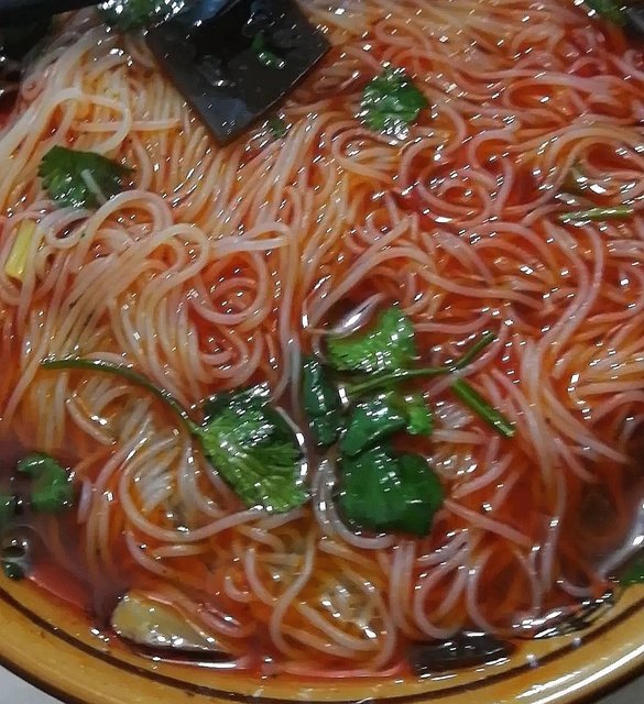 红汤米粉图片