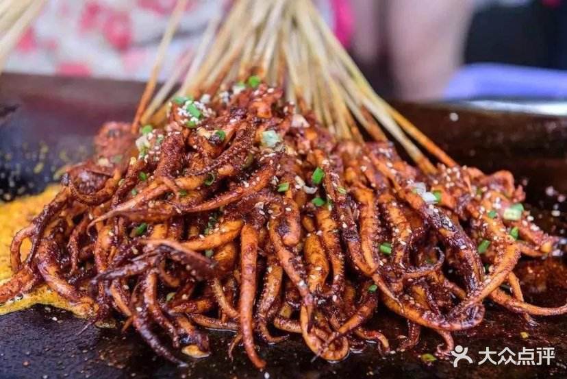 铁板鱿鱼嘴图片