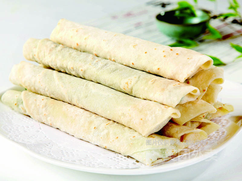 烙馍卷牛肉图片