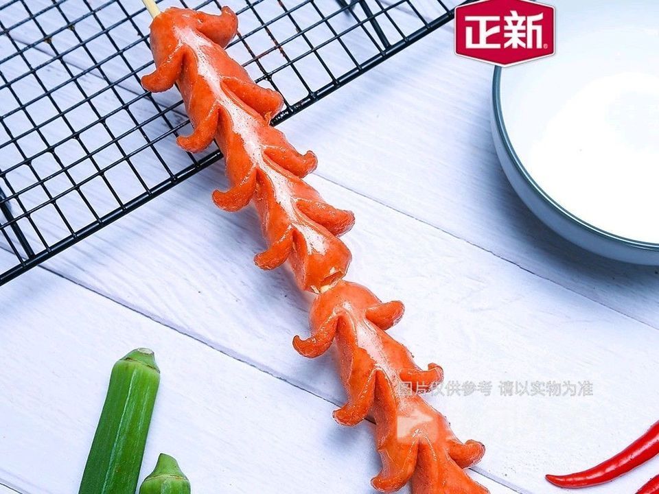 正新开花烤肠图片