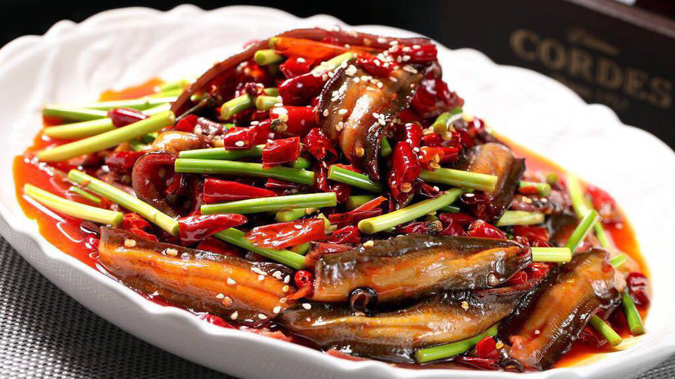 麻辣鳝鱼图片