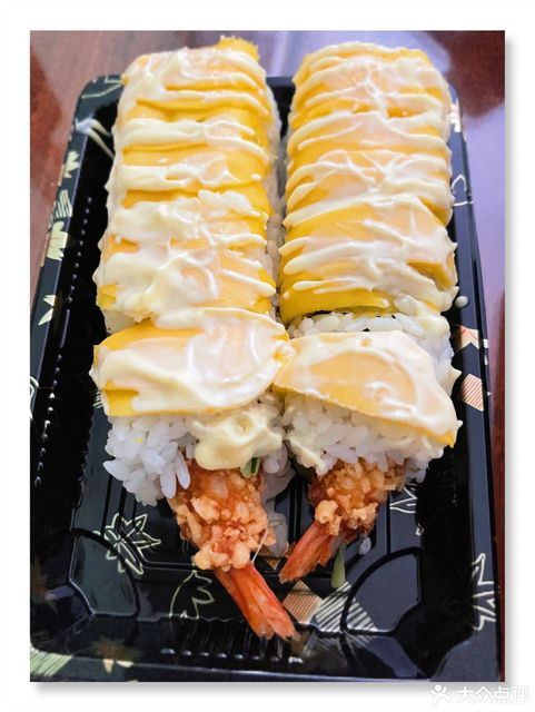 芒果大虾卷图片