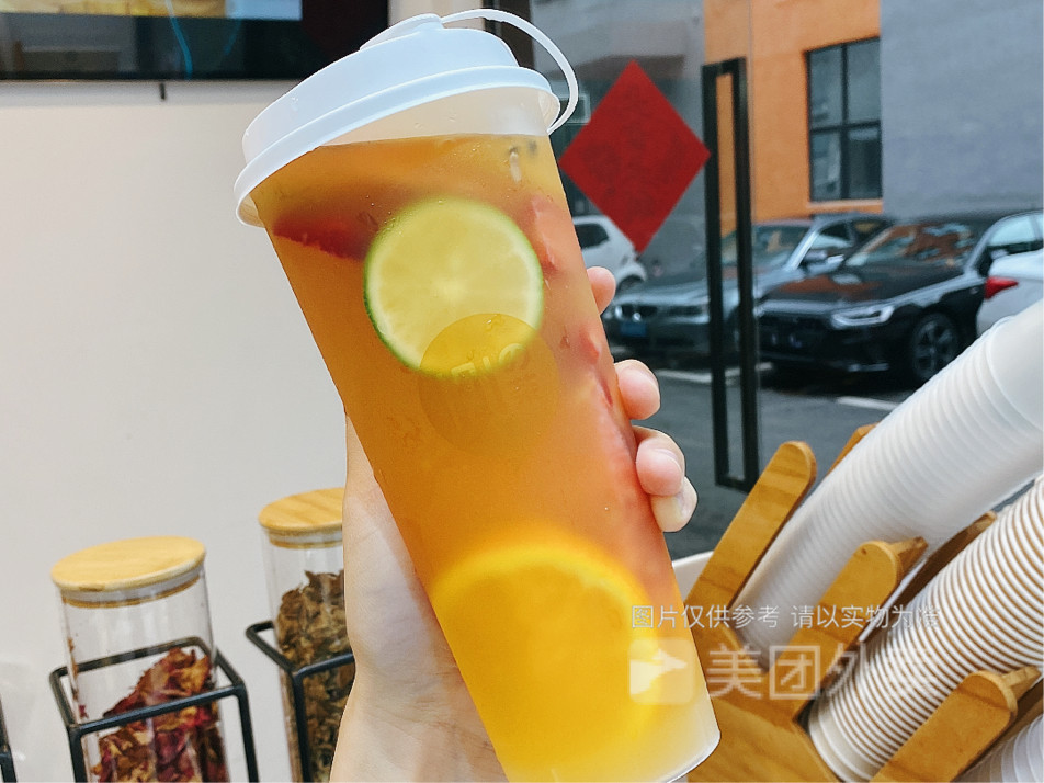 霸气水果茶图片