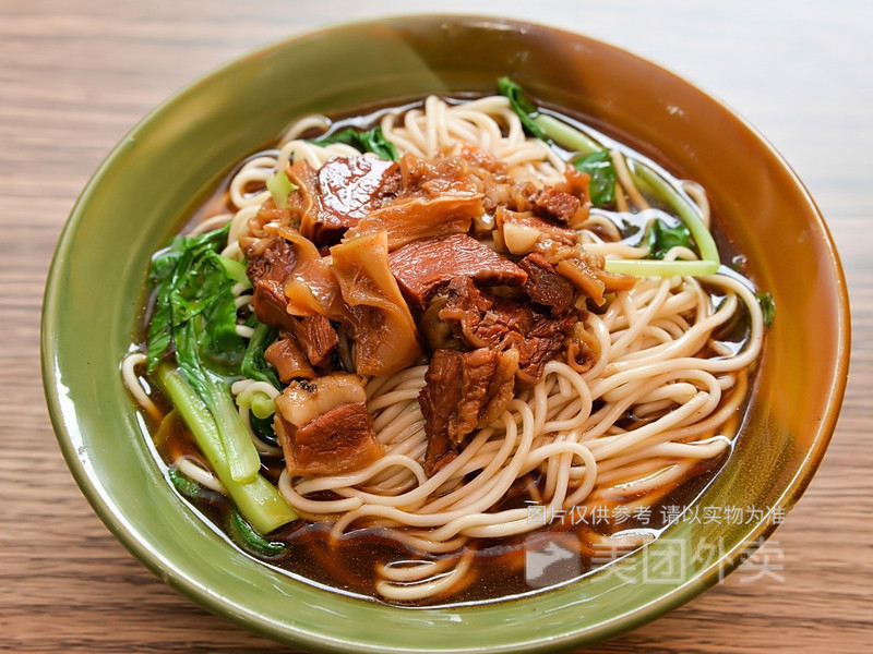 红烧牛杂面图片