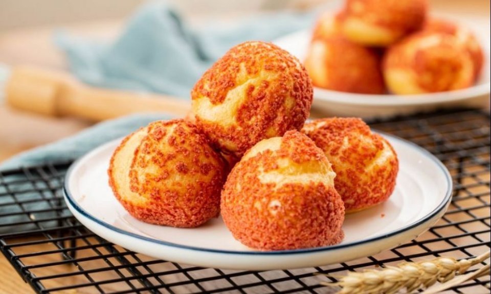 冰淇淋泡芙图片