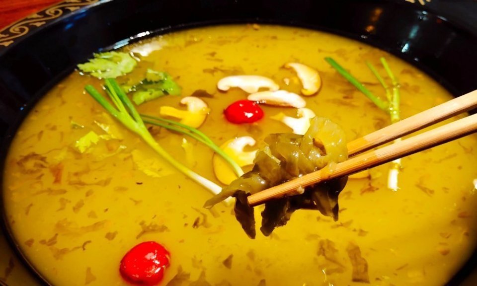 老坛酸菜锅图片