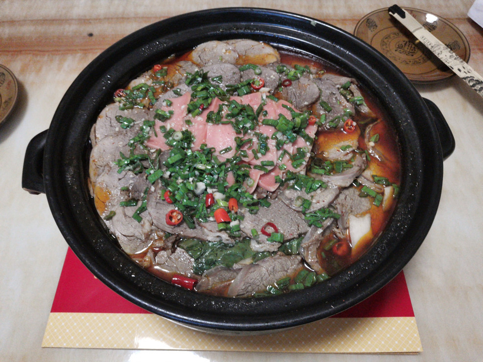 牛肉暖锅图片