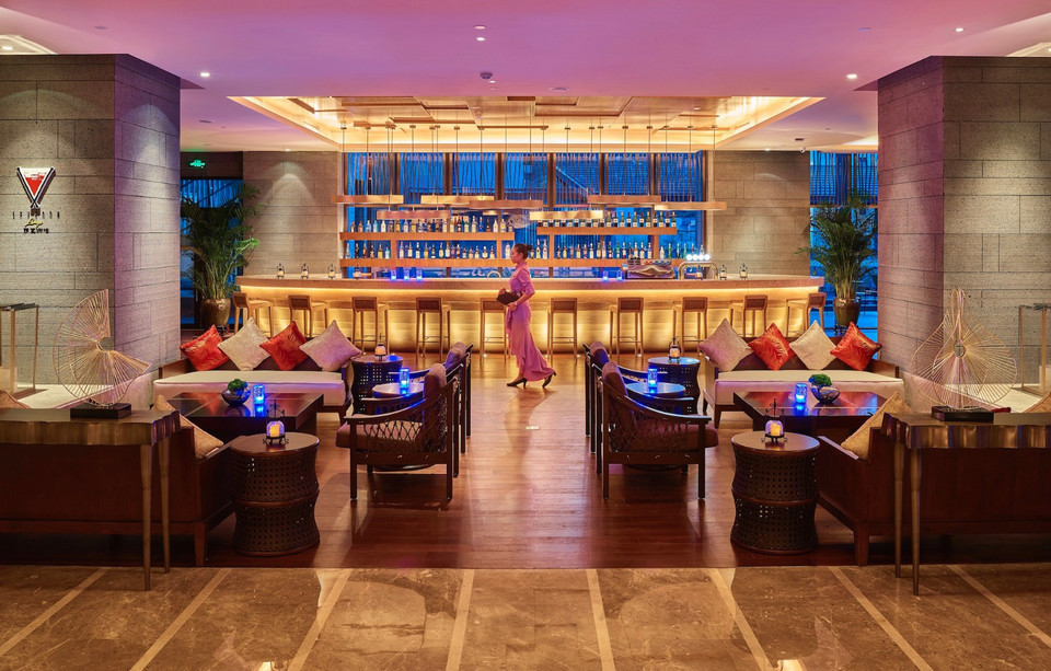 桔钓沙莱华度假酒店·萨瓦娜大堂吧图片