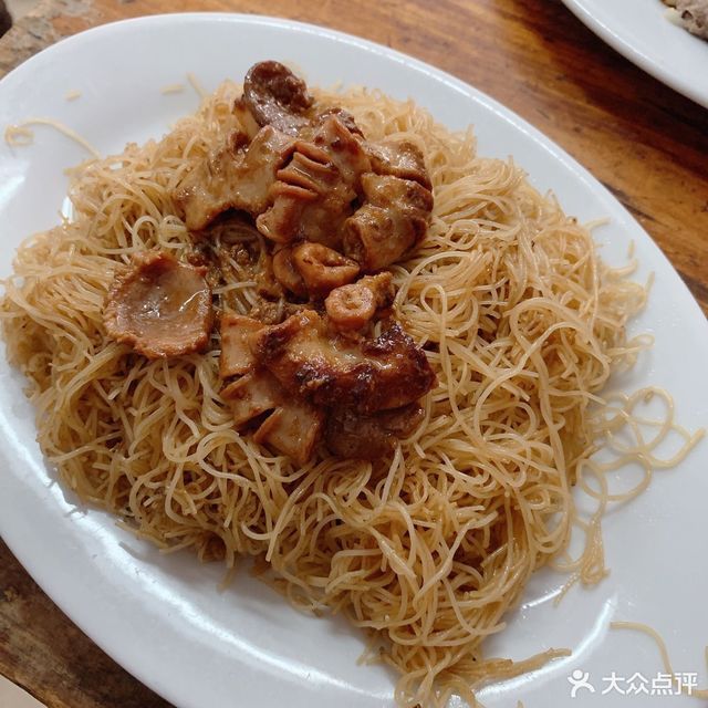 猪杂炒米粉图片