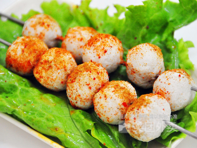 炸鱼丸图片