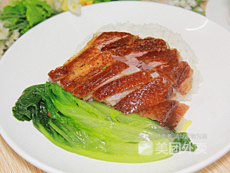 至尊烧鹅饭图片