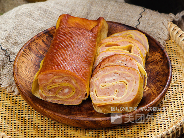豆香鸡肉卷图片
