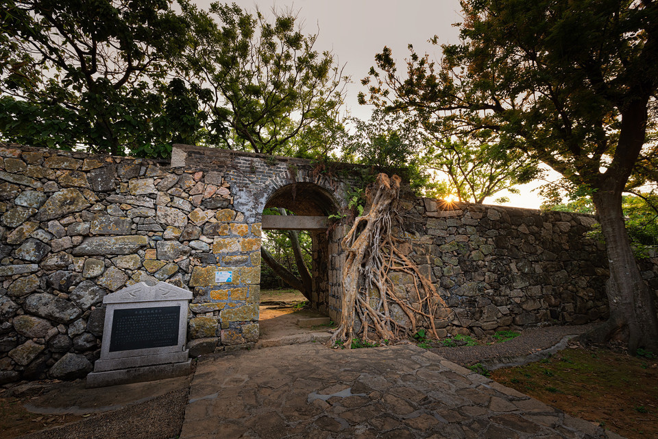 东澳岛铳城图片