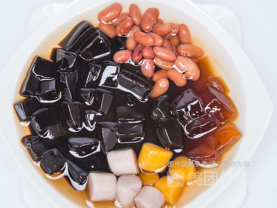 蜂蜜烧仙草图片