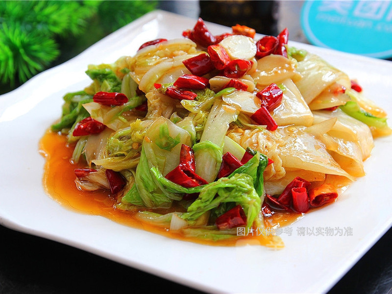 酸辣白菜图片