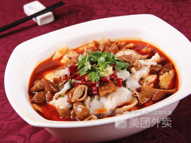 水煮肥肠鱼图片