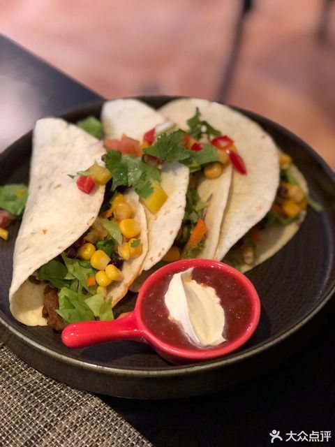 墨西哥鸡肉塔可图片