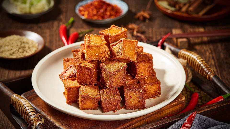 香辣鱼豆腐图片