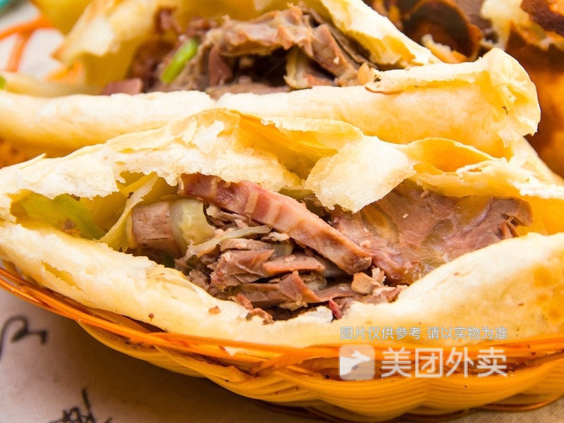 驴板肠驴肉火烧图片