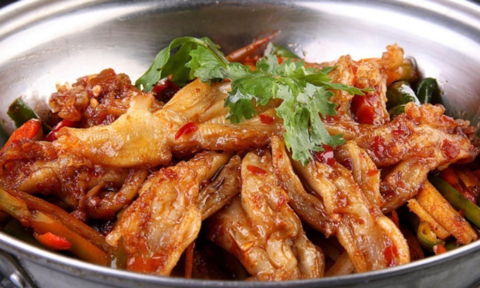 干锅去骨鸭掌图片