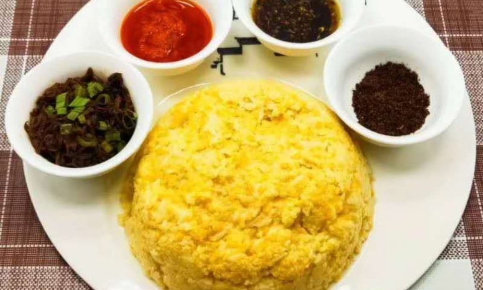 风味炒酸粥图片