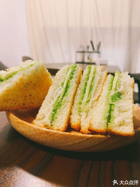 网红咖椰吐司图片