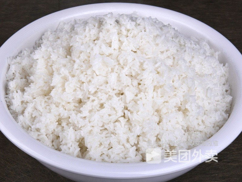 东北香米饭一菜限点两份米饭图片