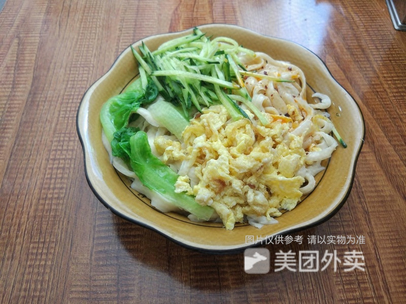 鸡蛋凉面图片