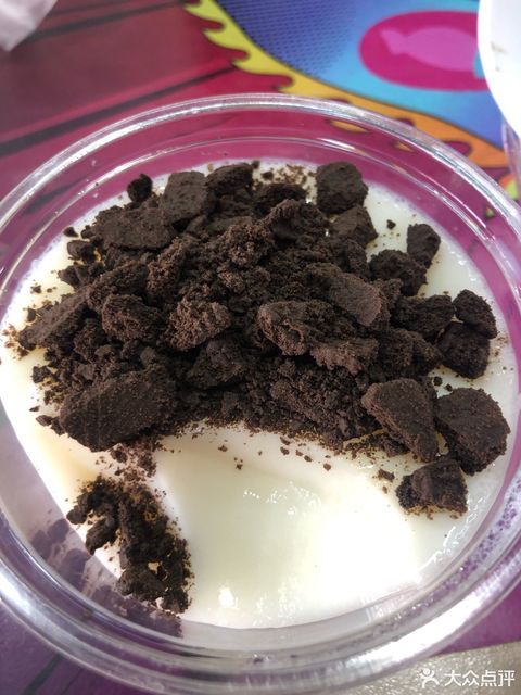 奥利奥双皮奶图片