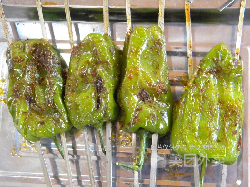 烤青椒图片