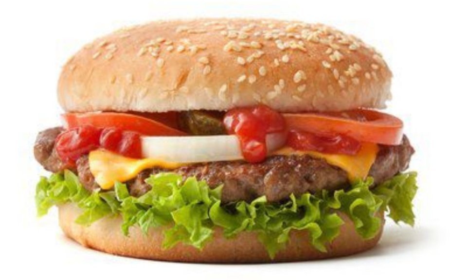 芝士牛肉堡图片