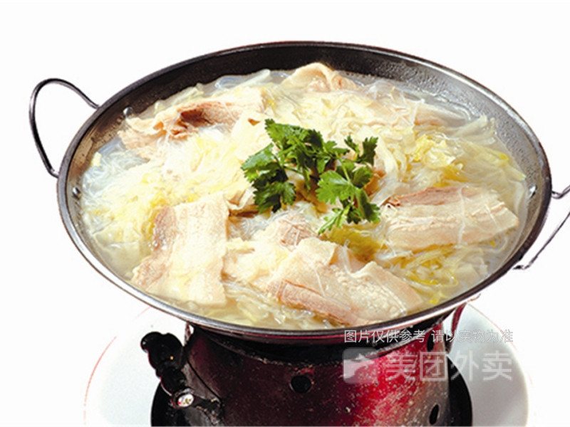 锅仔酸菜川白肉图片