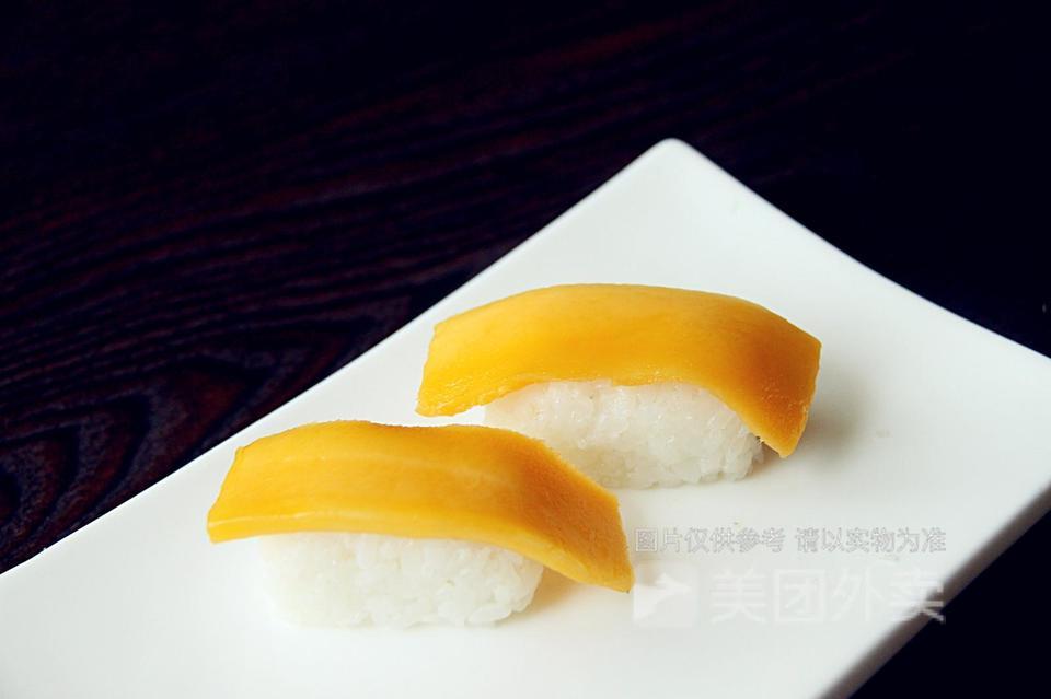 芒果握寿司图片