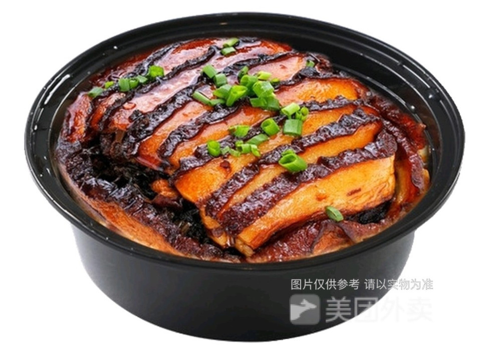 梅菜扣肉饭图片