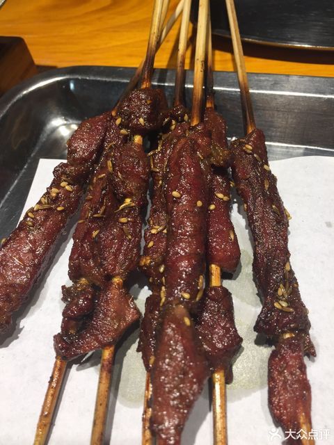 牛肉干巴串图片