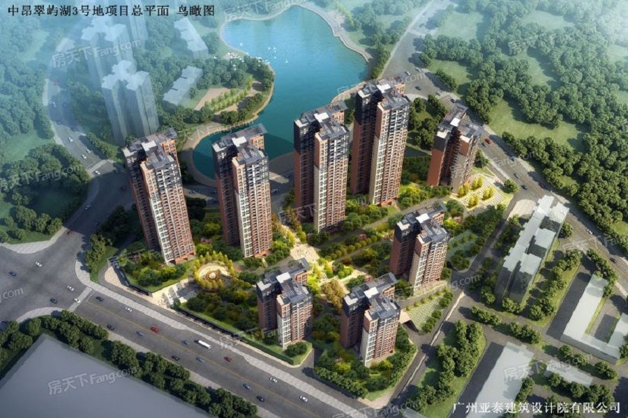 三水白坭中昂翠屿湖