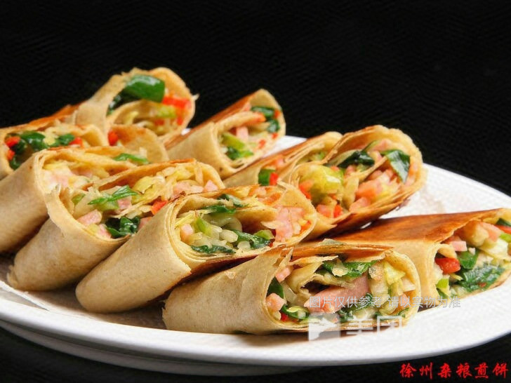 徐州杂粮煎饼图片