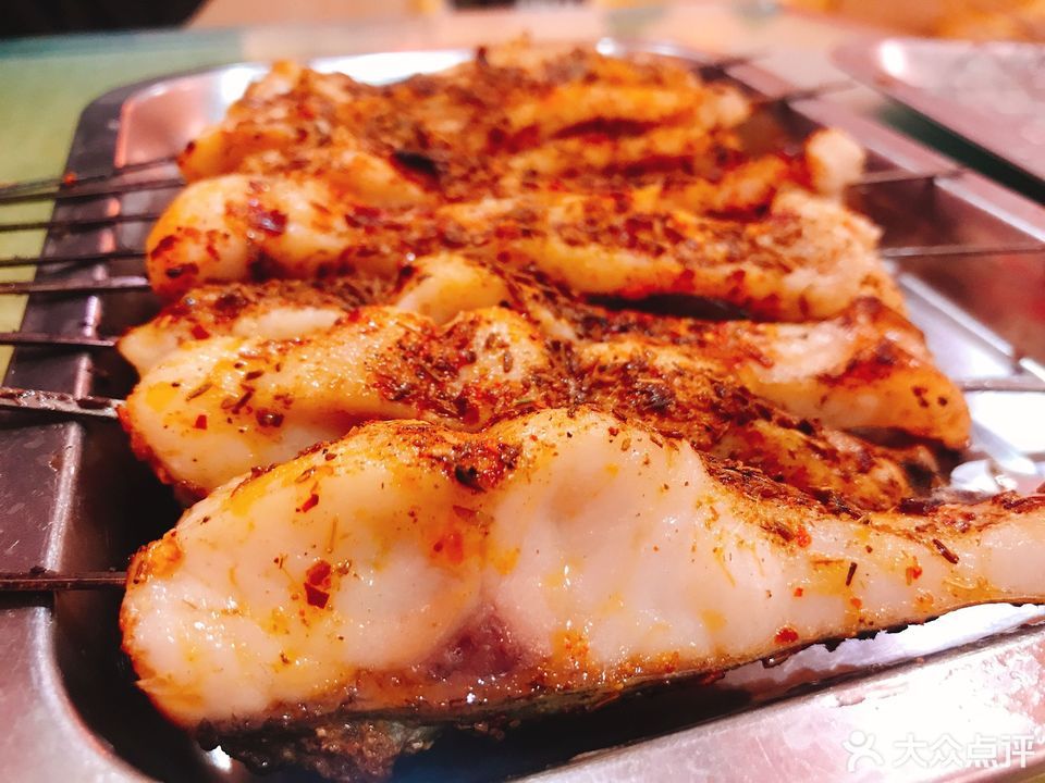 烤鱼柳图片