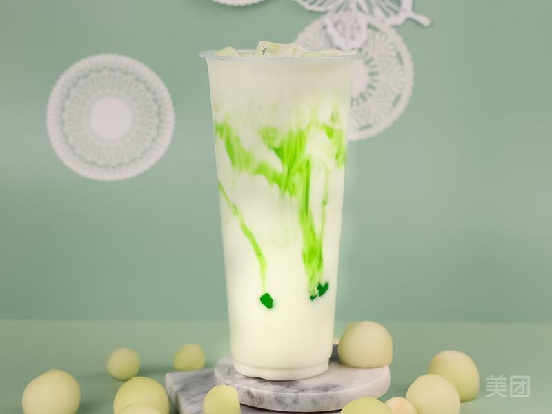 哈密瓜酸奶图片